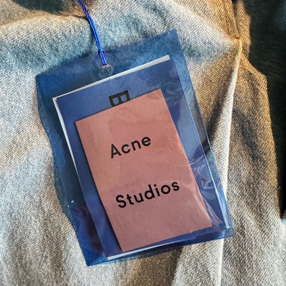 ACNE studios Blå Konst Jean Denim skirt with belt sz40 - Picture 7 of 9